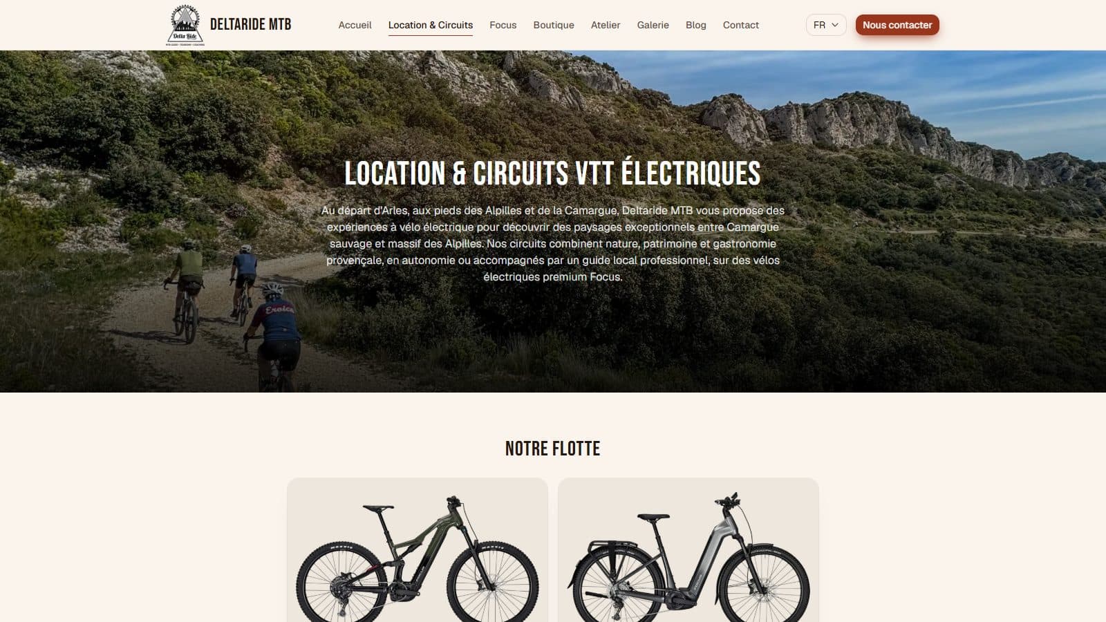 Deltaride MTB — capture d'écran