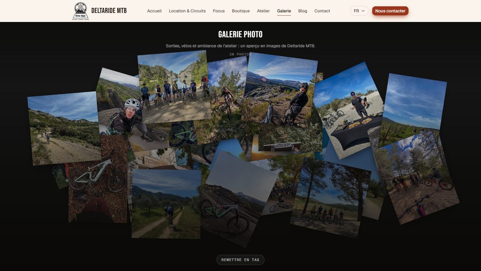 Deltaride MTB — capture d'écran